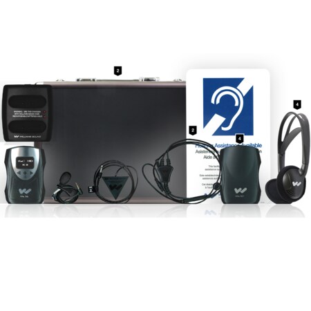 Williams Rechargeable Fm Ada Compliance Kit For One Presenter An FM ADA KIT 37 RCH